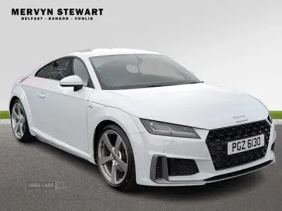 Used Audi TT S-Line 197 HP (144 kW) 2020 White Coupe