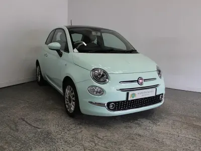 Used Fiat 500 Lounge 69 HP (50 kW) 2017 Green Hatchback