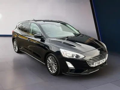 Used Ford Focus Titanium X 125 HP (91 kW) 2018 Black Hatchback