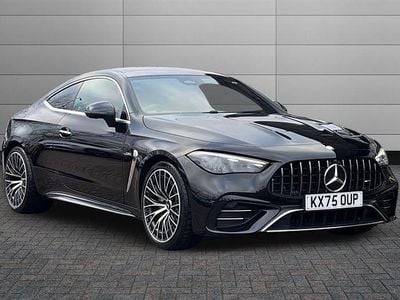 Obsidian black Used 2025 Mercedes CLE53 AMG Premium Coupe | £69,990 (Fair price)