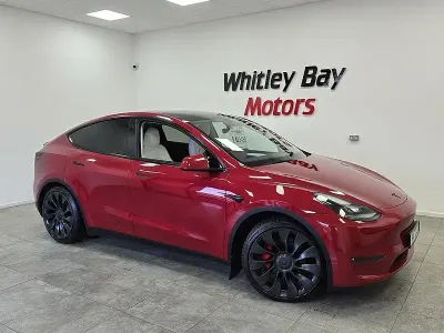 Usado Tesla Model Y Performance 392 kW (534 HP) 2022 Vermelho SUV