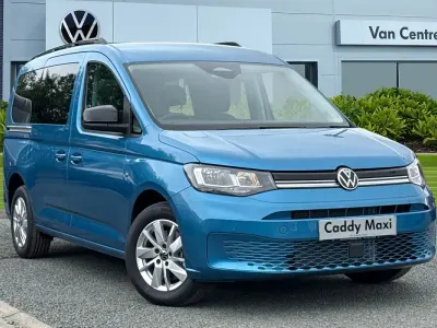 New VW Caddy Maxi S 122 HP (89 kW) 2026 Blue MPV