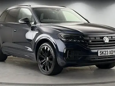 Used VW Touareg Black Edition 286 HP (210 kW) 2022 Meloe blue crystal effect/meloe blue crystal effec SUV