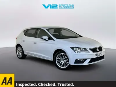Begagnad Seat Leon SE Dynamic 110 HK (80 kW) 2017 Vit Halvkombi