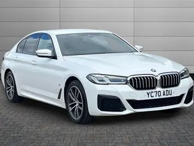 Used BMW 530e M Sport 292 HP (214 kW) 2020 White Sedan