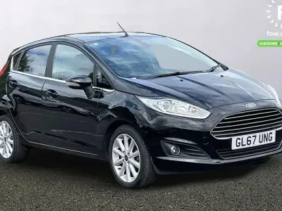 Used Ford Fiesta Titanium 101 HP (74 kW) 2017 Black Hatchback