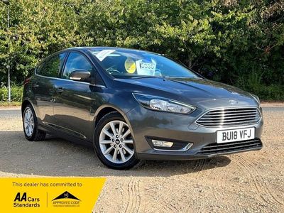 Grey Used 2018 Ford Focus Titanium Hatchback | £5,995 (Good price)