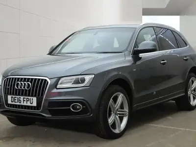 Begagnad Audi Q5 S-line plus 190 HK (139 kW) 2016 Grå SUV