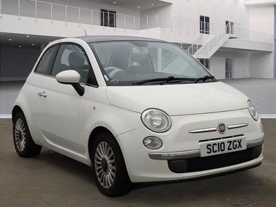 Used Fiat 500 Lounge 69 HP (50 kW) 2010 White Hatchback