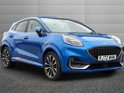 Blue Used 2022 Ford Puma ST-Line Hatchback | £18,150 (Fair price)