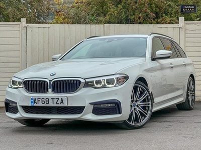 Used BMW 530 M Sport 248 HP (182 kW) 2018 White Estate
