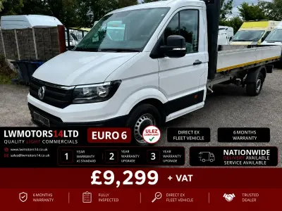 Used VW Crafter Startline 177 HP (130 kW) 2020 White Van