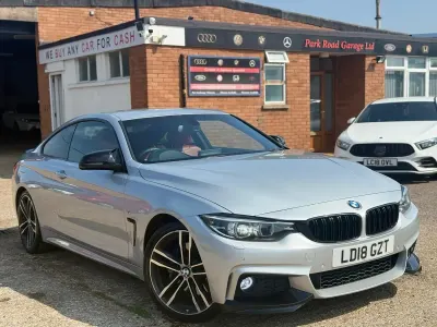 Used BMW 420 M Sport 184 HP (135 kW) 2018 Silver Coupe