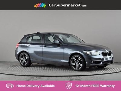 used BMW 118 1 Series d Sport 5dr [Nav/Servotronic] Step Auto