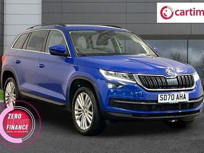 Used Skoda Kodiaq SE L 150 HP (110 kW) 2020 Blue SUV