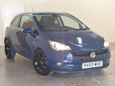 Used Vauxhall Corsa 75 HP (55 kW) 2019 Blue Hatchback