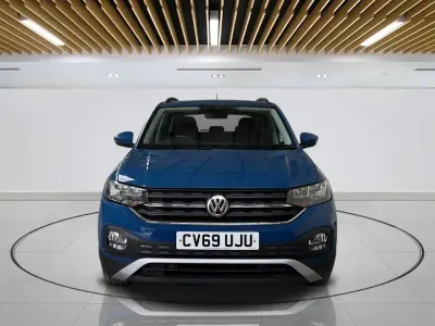 Used VW T-Cross SE 115 HP (84 kW) 2019 Blue SUV