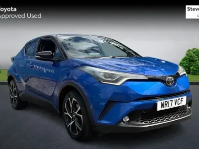 Used Toyota C-HR 116 HP (85 kW) 2017 Blue SUV