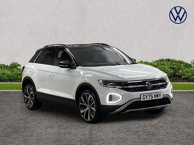 Used VW T-Roc Design 150 HP (110 kW) 2025 White SUV