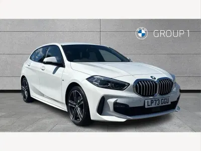 Used BMW 118 M Sport 134 HP (98 kW) 2023 White Hatchback