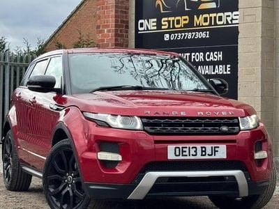 Used Land Rover Range Rover evoque Dynamic 190 HP (139 kW) 2013 Red SUV