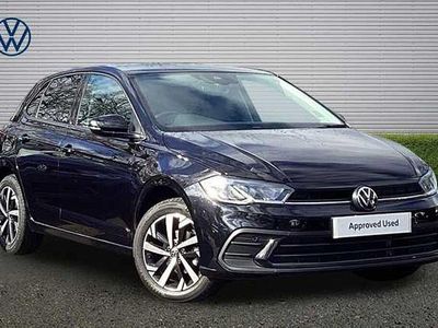 Used VW Polo Match 95 HP (69 kW) 2024 Black Hatchback