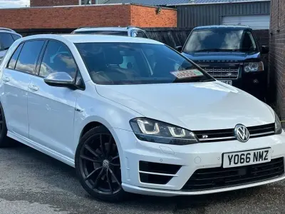 Used VW Golf VII R 295 HP (216 kW) 2017 White Hatchback