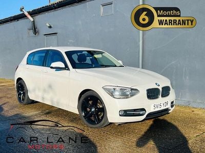 White Used 2015 BMW 120 Sport Line Hatchback | £8,195 (Good price)