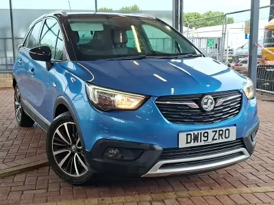 Used Vauxhall Crossland X Elite 81 HP (59 kW) 2019 Blue SUV