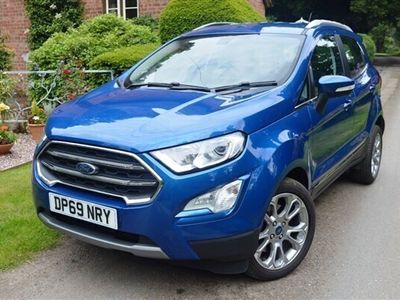 used Ford Ecosport 69 PLATE 1.0 125PS ECOBOOST TITANIUM WITH NAVIGATION Hatchback 2019