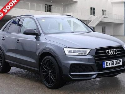 Grey Used 2018 Audi Q3 Black Edition SUV | £17,350 (Super price)