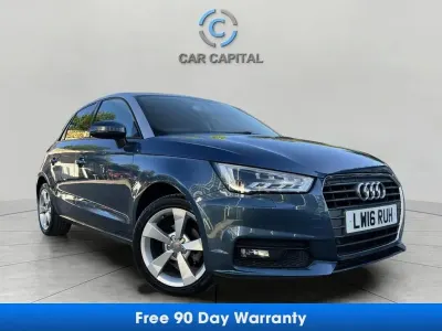 Used Audi A1 Sportback Sport 95 HP (69 kW) 2016 Blue Hatchback