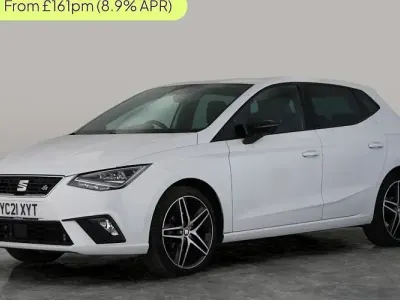 Usado Seat Ibiza FR Sport 110 HP (80 kW) 2021 Branco Citadino