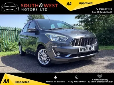 Used Ford Ka Plus Zetec 70 HP (51 kW) 2018 Grey Hatchback