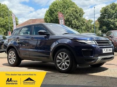 Blue Used 2015 Land Rover Range Rover evoque SE Estate | £9,899 (Good price)