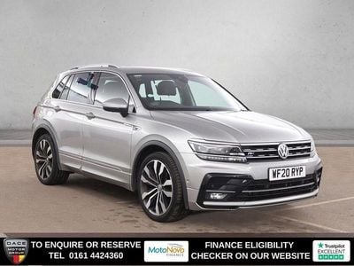 Used VW Tiguan R-line 150 HP (110 kW) 2020 Silver SUV