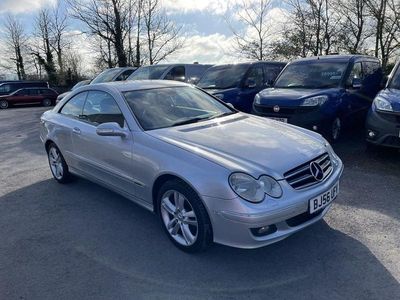 Used Mercedes CLK220 Avantgarde 150 HP (110 kW) 2006 Silver Coupe