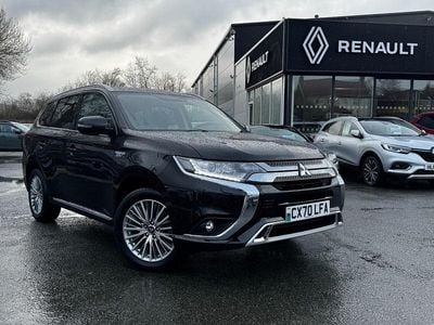 Used Mitsubishi Outlander P-HEV 2021 Black Estate