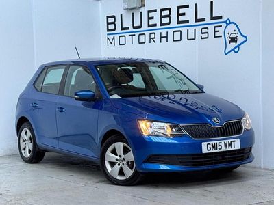 Used Skoda Fabia SE 2015 Blue Hatchback
