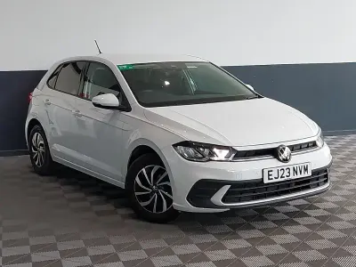 Used VW Polo Life 95 HP (69 kW) 2023 White Hatchback