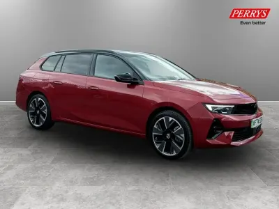 Used Vauxhall Astra Ultimate 113 kW (154 HP) 2024 Red Estate