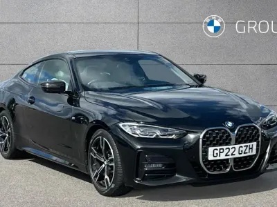 Usado BMW 420 M Sport 184 CV (135 kW) 2022 Negro Coupe