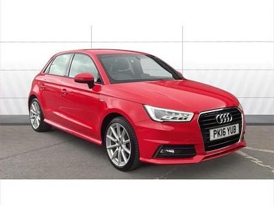 Used Audi A1 S-Line 125 HP (91 kW) 2016 Red Hatchback