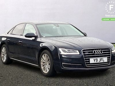 used Audi A8 DIESEL SALOON 3.0 TDI 262 Quattro SE Executive 4dr Tip Auto [Power Boot Opening And Closing, Power Door Closure, Heated Seats, Isofix, 18" Alloys, Music Interface, DAB, USB]