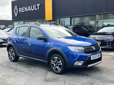 Używany Dacia Sandero Stepway 90 KM (66 kW) 2020 Niebieski Hatchback