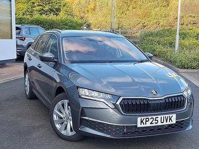 Graphite grey metallic Used 2025 Skoda Octavia SE L Estate | £30,995 (Expensive)