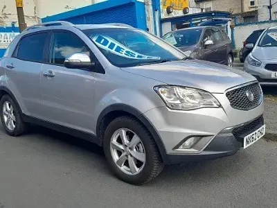 Used SsangYong Korando 175 HP (128 kW) 2012 Silver SUV