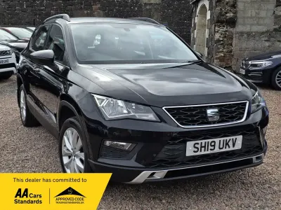 Used Seat Ateca Ecomotive 115 HP (84 kW) 2019 Black SUV