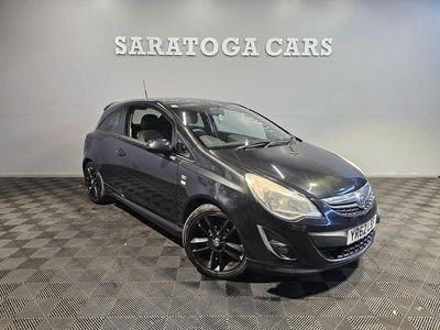 Used Vauxhall Corsa Edition 85 HP (62 kW) 2012 Black Hatchback