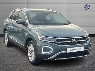 Used VW T-Roc Style 150 HP (110 kW) 2023 Blue SUV